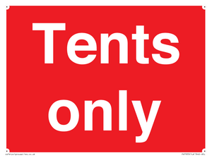 Tents only